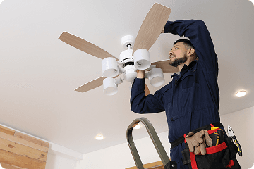 Additional lights fan work